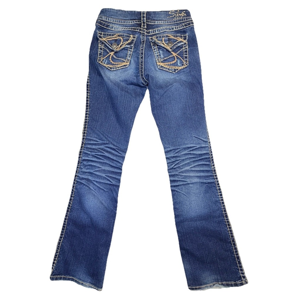 Silver‎ Jeans Suki Surplus Bootcut Jeans Women's 27x32 Medium Wash Y2K